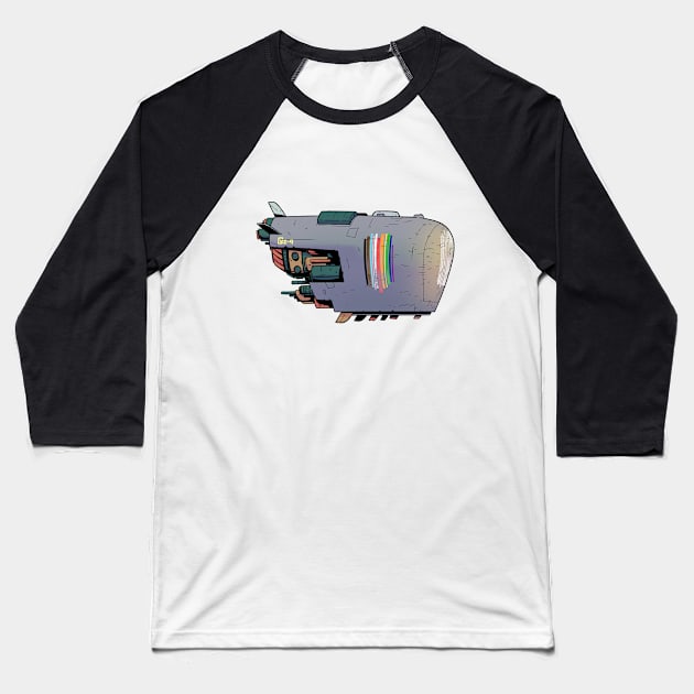 Oz-9 Pride Ship Baseball T-Shirt by Oz9